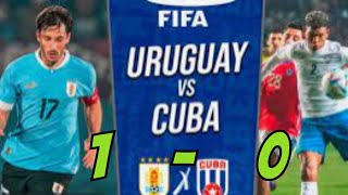 Uruguay vs. Cuba, por un amistoso: resultado, resumen, goles y más - TyC  Sports