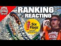 RANKING the Roller Coasters at Six Flags Magic Mountain (with Reactions)