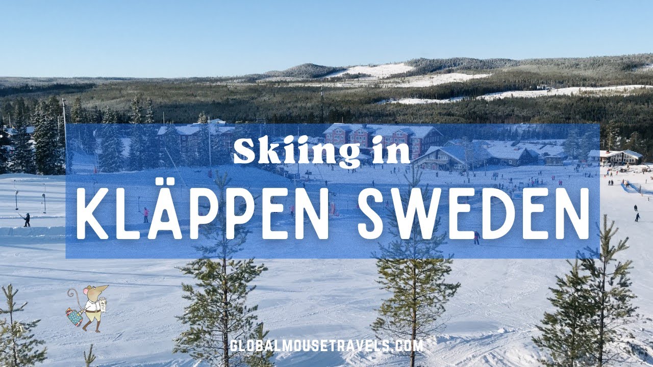 Skiing in Kläppen Sweden