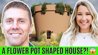 Airbnb gave her $100k to build a rental house shaped like a flower pot