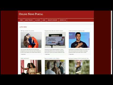 Online News Portal