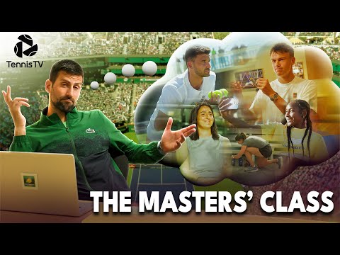 "Any Idiot Can Play Professional Tennis": Novak Djokovic Presents The Masters' Class 🎓