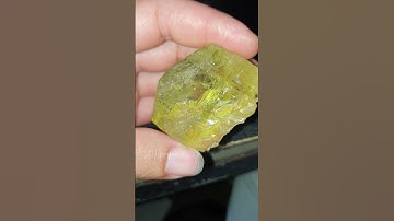 Citrin vàng khối lớn thô size siêu to #love #beach #edm #gem #ruby #gemstone