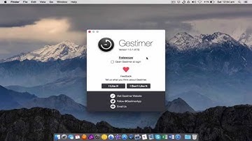 Best Reminder App For Mac - OS X - Gestimer!