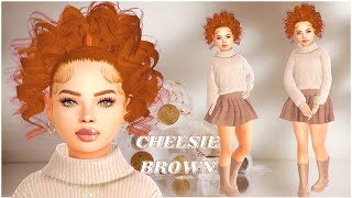 Chelsie Brown | CC Folder and Sim Download || SIMS 4 - YouTube