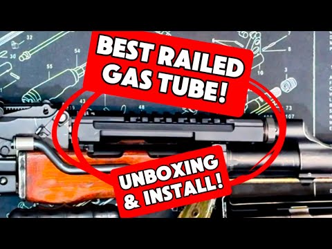Midwest Industries Railed Gas Tube! Install & Overview!