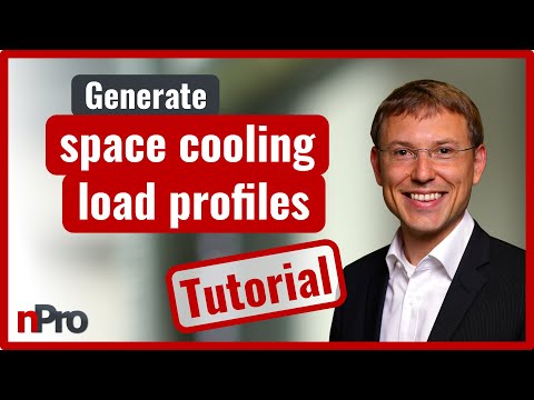 Space cooling load profile generation and simulation [Tutorial]