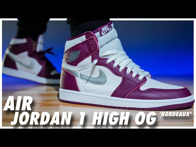 Air Jordan 1 High OG Bordeaux - YouTube