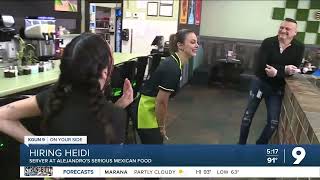 Information Hiring Heidi: Waitress News