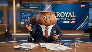 Food News Friday With Bunty reporting live from Royal Biryani House