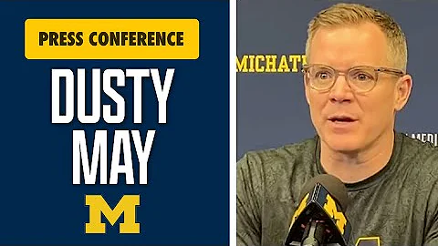 Dusty May Press Conference: Purdue Preview, Big Ten Title Chase, More Michigan Basketball