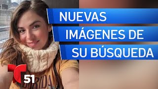 Nuevas imágenes de búsqueda de mujer desaparecida en España