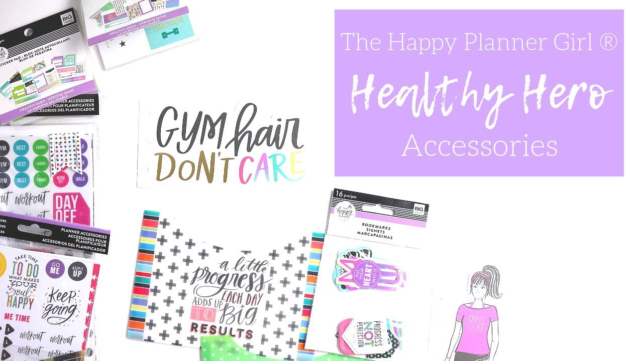 The Happy Planner Girl® HEALTHY HERO | Accessories