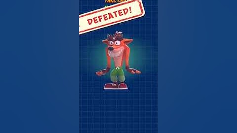 Crash On the Run! - 14. Lost City _ Nitro Fake Crash (Battle Run)