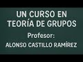 Clase S4: Aplicaciones de la teoría de Sylow