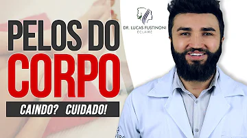 O que faz os pelos do corpo caírem?