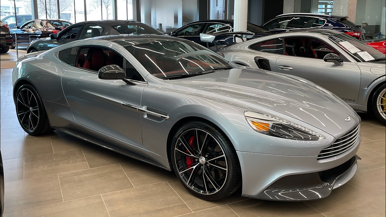 Aston Martin Vanquish V12 - Revs + Walkaround in 4k