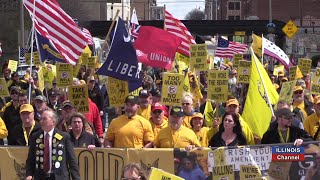 Illinois Gun Owners 2022 March on the Capitol, "We Will NOT Comply"