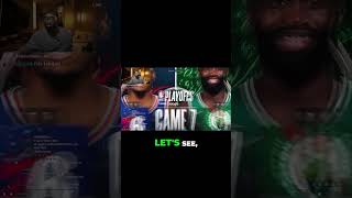 Jaylen Brown reflects on a high-stakes decision during Game 7.