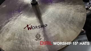 Diril Cymbals Code Drum Heads and Spinelli Drums.