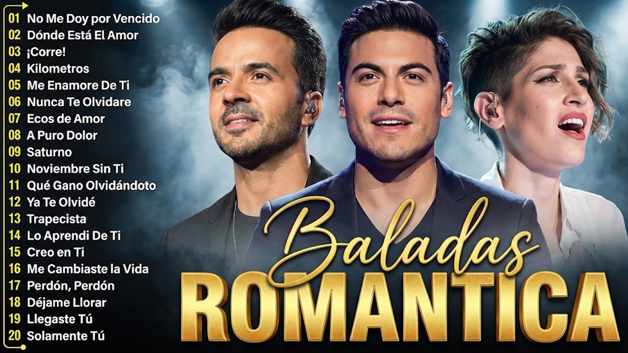 Mix Música En Espanõl - Balada Pop 2026 - Yuridia, Ha Ash, Reik, Rio Roma, Camila, Sin Bandera,...