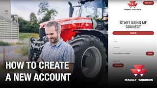 MF CONNECT | HOW TO | CREATE A NEW ACCOUNT