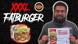 I DID THE FATBURGER XXXL CHALLENGE 😱🤯