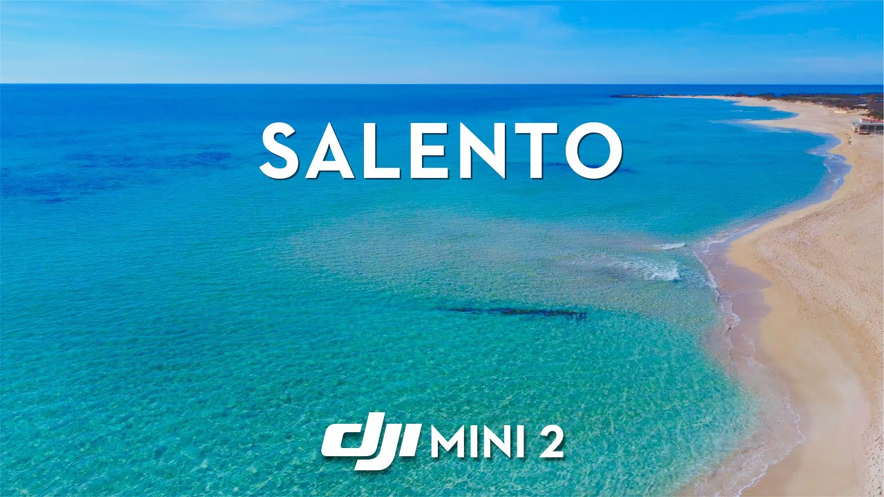 LIDO MARINI SALENTO la spiaggia del SALENTO con DJI MINI 2 Drone