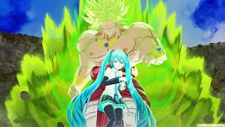Sfm Broly Vs Hatsune Miku On Hold