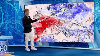 Di nuovo caldo intenso, ma nel weekend arrivano dei temporali