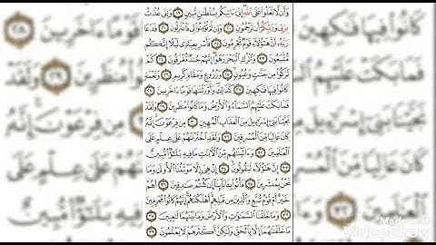 سورة الدخان الصفحة الثانية بصوت القارئ صلاح الدين