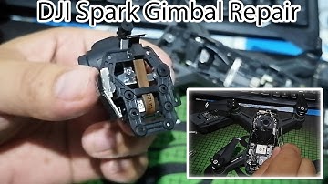 DJI Spark Gimbal Problem Fix || Disassembled my DJI Spark || How to disassemble DJI Spark