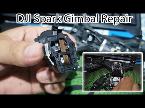 DJI Spark Gimbal Problem Fix || Disassembled my DJI Spark || How to disassemble DJI Spark