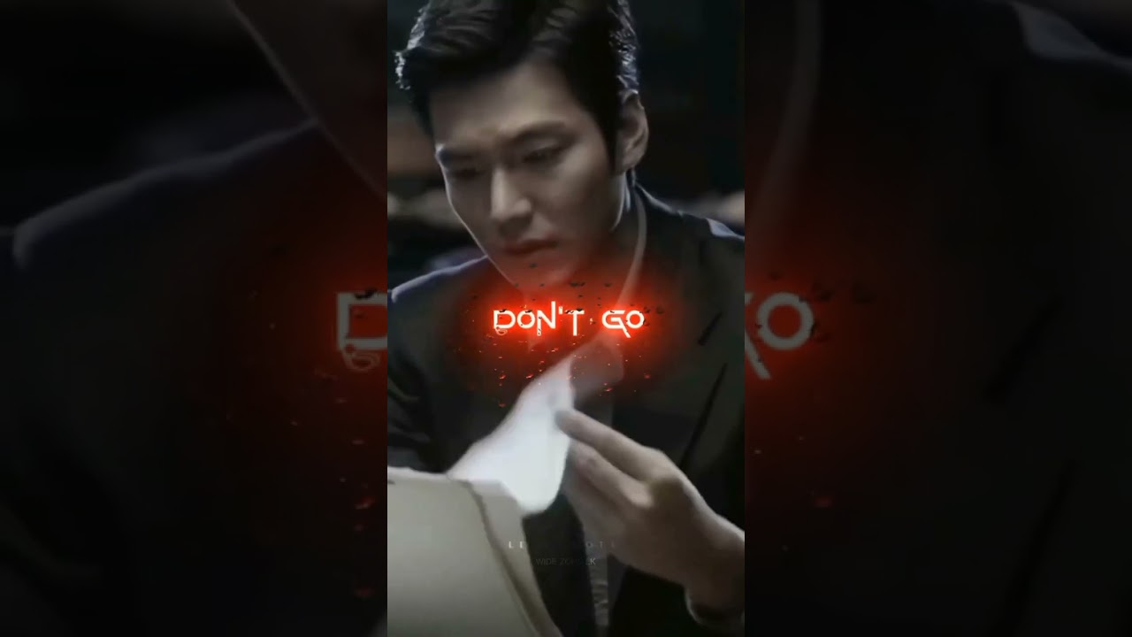 Lee Min Ho Ride It edit | lyrics whatsapp status