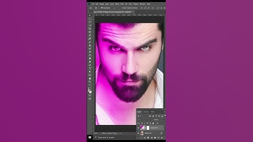Photoshop Tutorial Photo Dual Lighting Effect In Photoshop | #Shorts