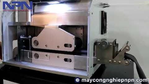 Hướng dẫn cắt ống co nhiệt các kích thước - Tự động hoàn toàn - Tốc độ cao 60 sản phẩm/phút