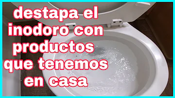 ¿Cómo destapar un inodoro con bicarbonato de sodio?