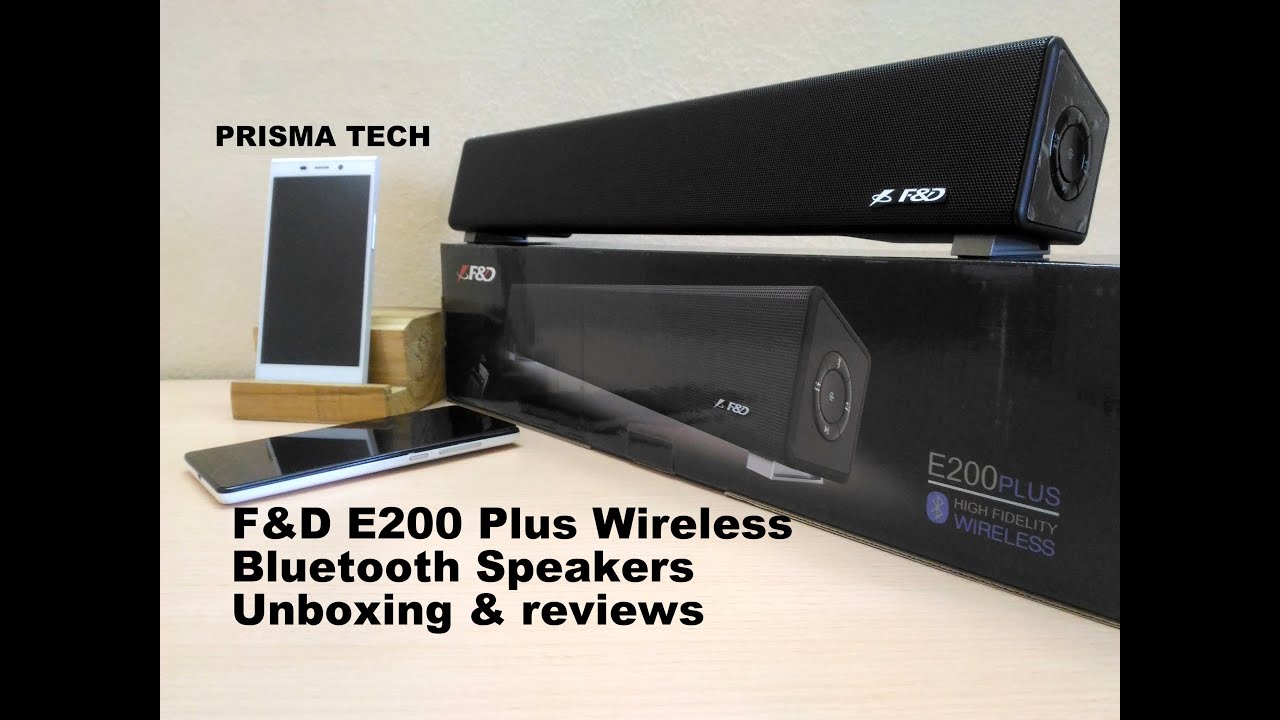 f&d e200 plus 5 w portable bluetooth speaker