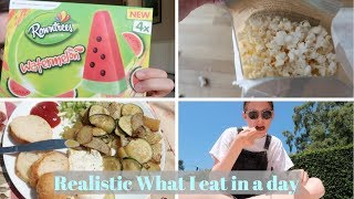 Realistic What I Eat in a day (finding my new fav snack)