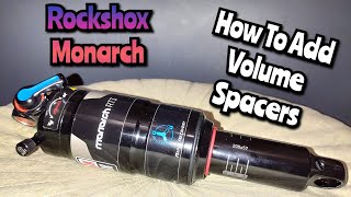 How To add bottomless tokens // Rockshox Monarch // Volume Reducer Spacers shorts