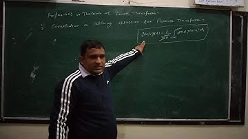 Convolution or Faltung theorem of Fourier transforms