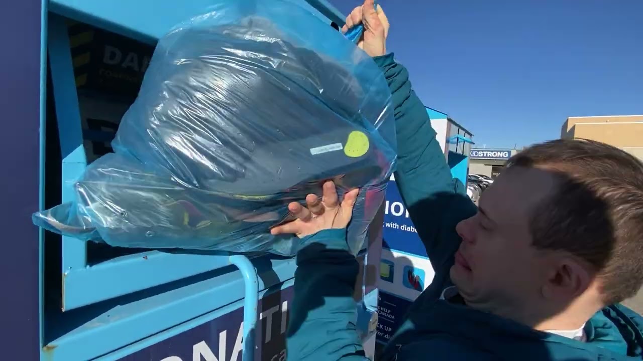 Connor Makes a Donation @connorgetsdown 