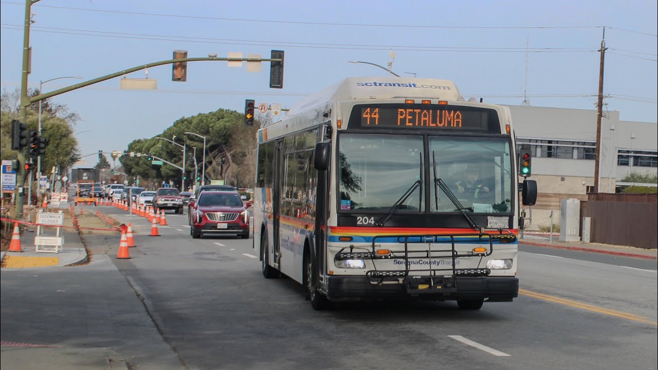 Sonoma County Transit Brand New Electric Bus Updates/Changes . Update #1 