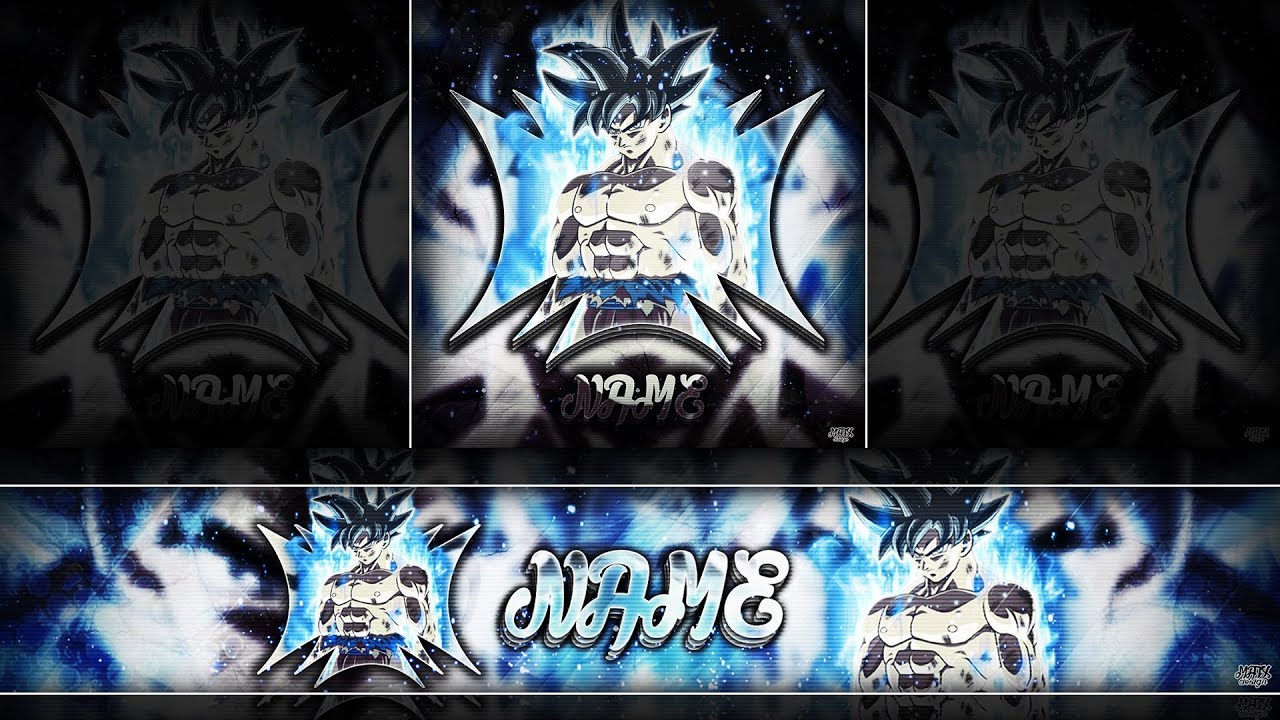 Banner Template Dragon Ball Z Kazuto Gamer Med Speed Art By Odd