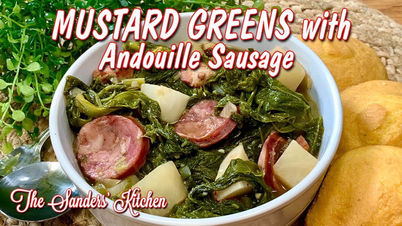 Grilled Andouille Sausage with Whole-Grain Mustard - The Local Palate