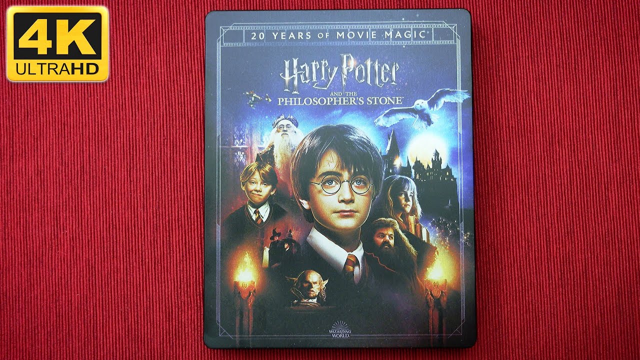 HARRY POTTER and the Philosopher's Stone | 4K Limited Edition Steelbook | Magical Movie Mode?