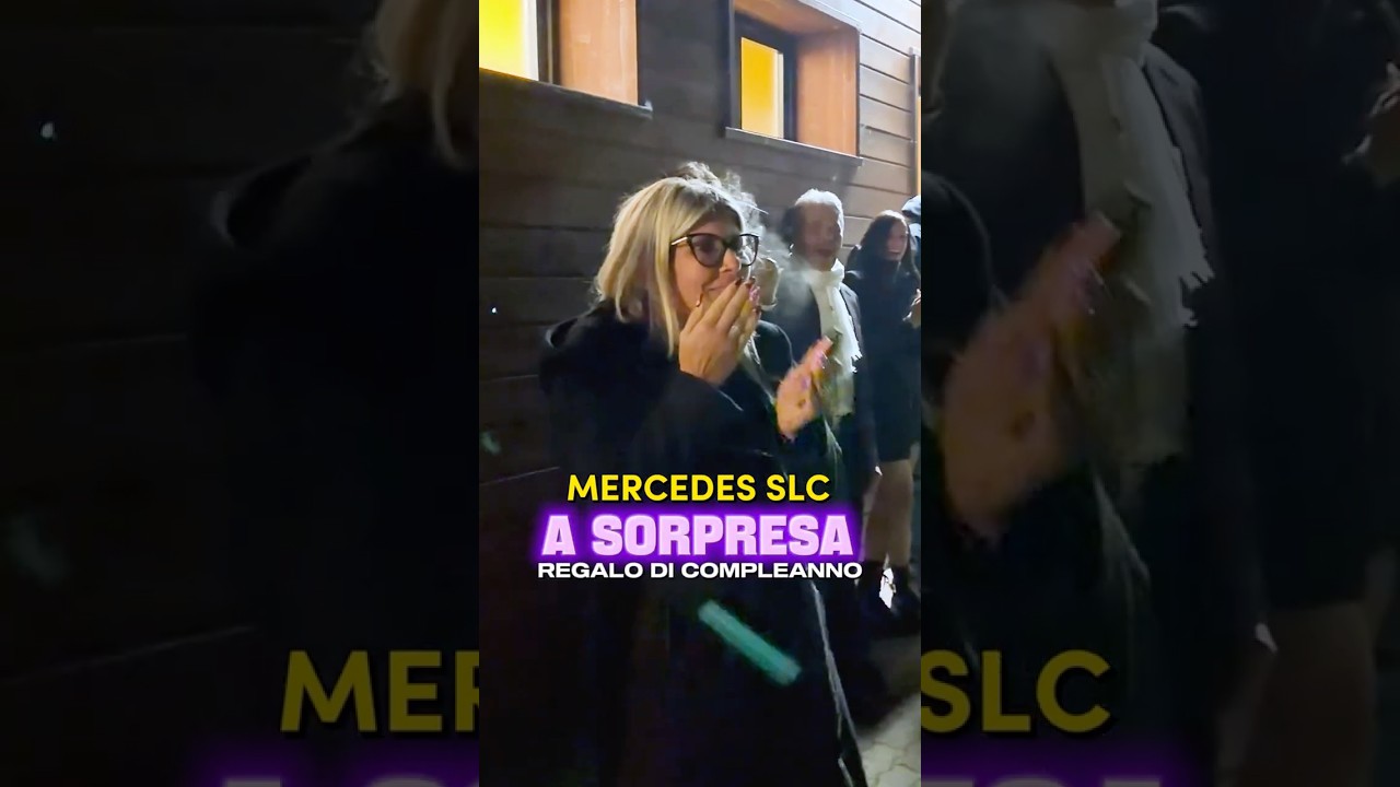 Una mercedes rosa come regalo! 💝 