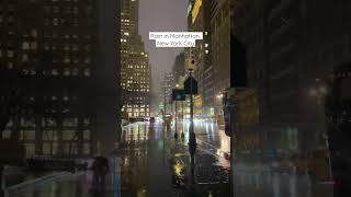 Rain in Manhattan, New York City screenshot 3