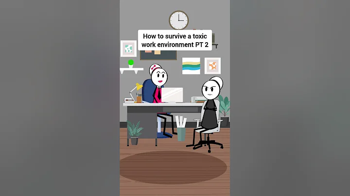 How to survive a toxic work environment: PT 2 #animation #funnyvideo #gplus #comedy