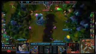 2013-9-24 英雄聯盟 LOL S3 世界冠軍賽 8強賽 FNC V.S. C9 (2)